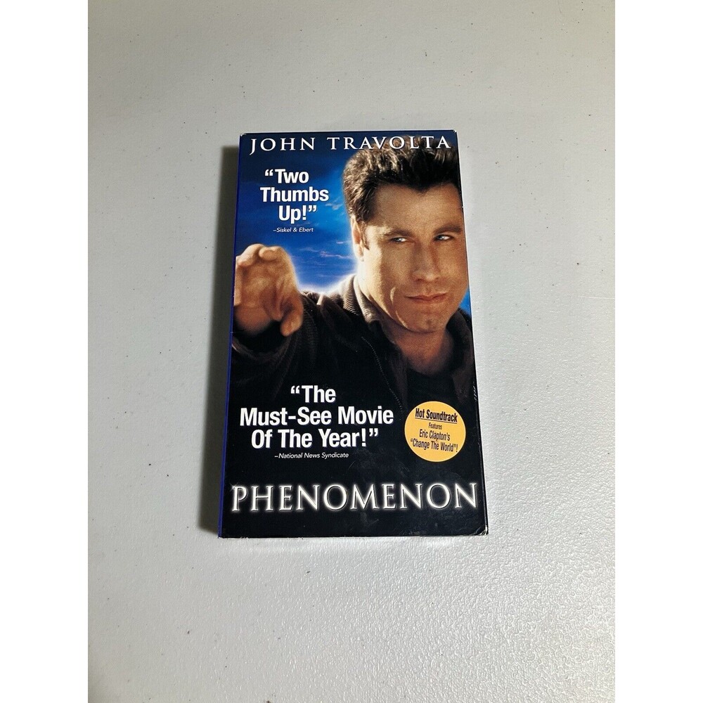 Phenomenon VHS Movie 1996 John Travolta Kara Sedgwick Touchstone Tested